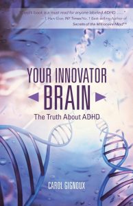 ADHD book cover - Your Innovator Brain